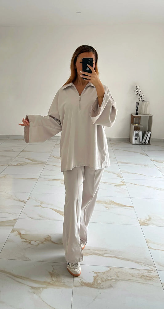 ENSEMBLE AMBRE BEIGE